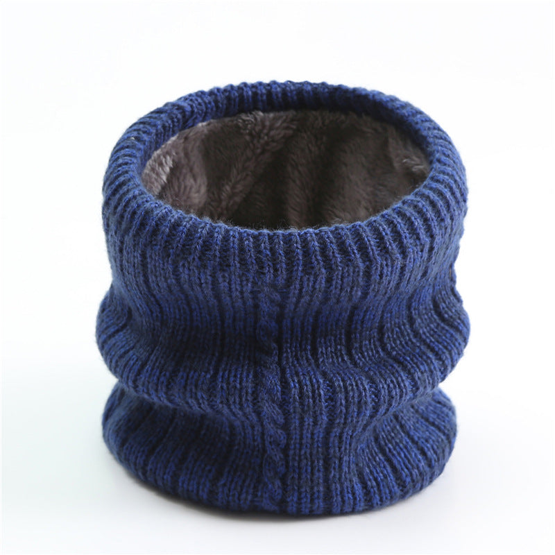 Écharpe de tricot à bande large pour hommes