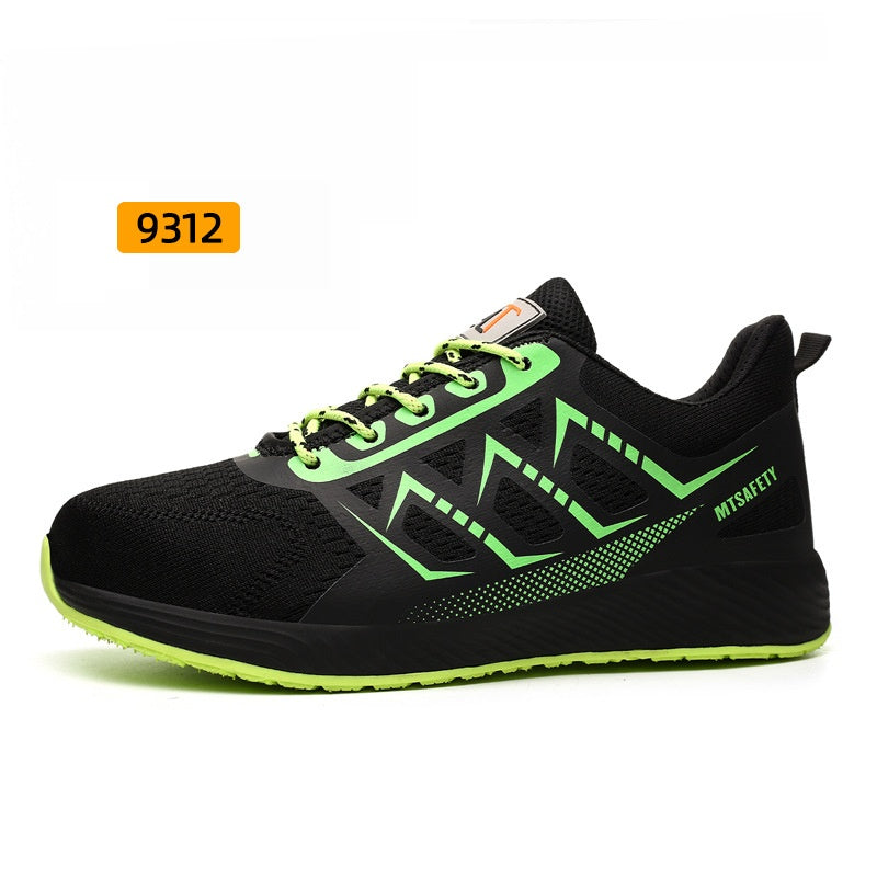 Chaussures de protection du travail ultra-légers Quatre saisons Anti-smashing et anti-pénétration