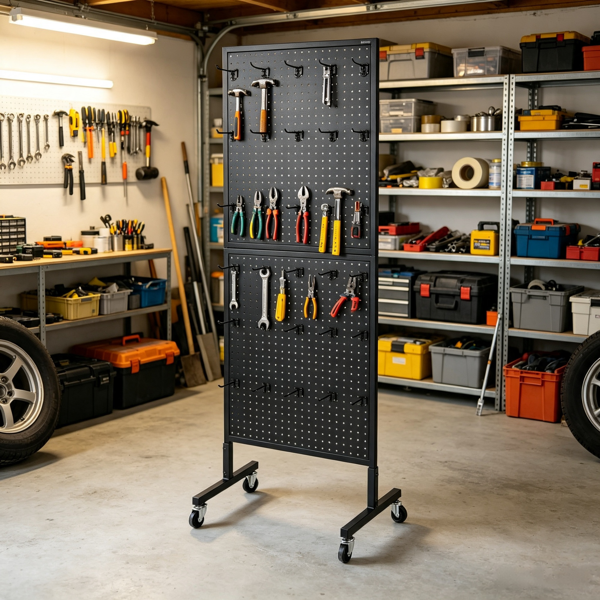 23.6 X 63 Dans le stand d'affichage de pegboard debout