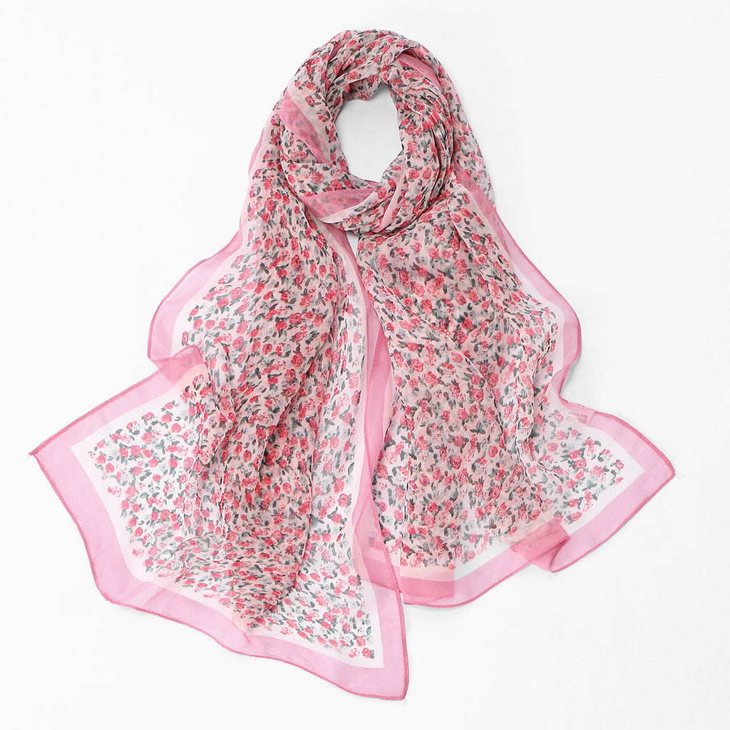Floral Elegant Versatile Femmes Châle extérieur mode