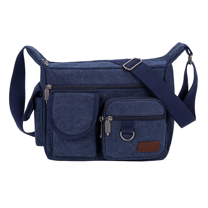Sac de voyage occasionnel pour les hommes en toile