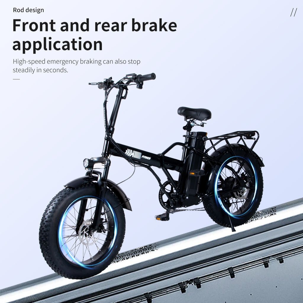 Exporter seulement un véhicule électrique de vélo de neige de 20 pouces