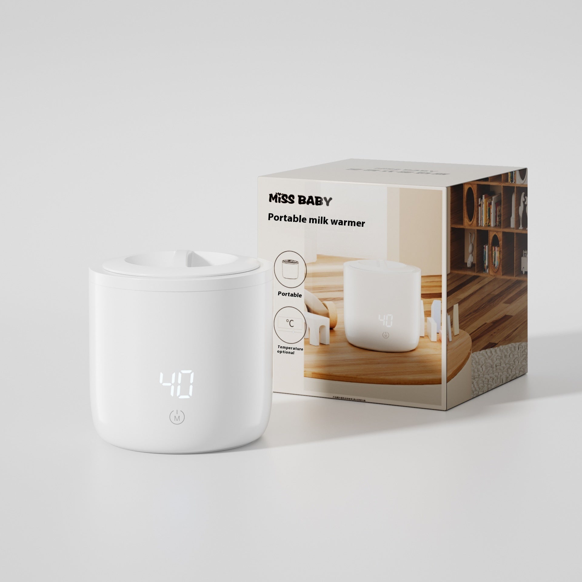 Le chauffage et l'isolation automatiques intelligents et pratiques deux-en-un chauffe-lait