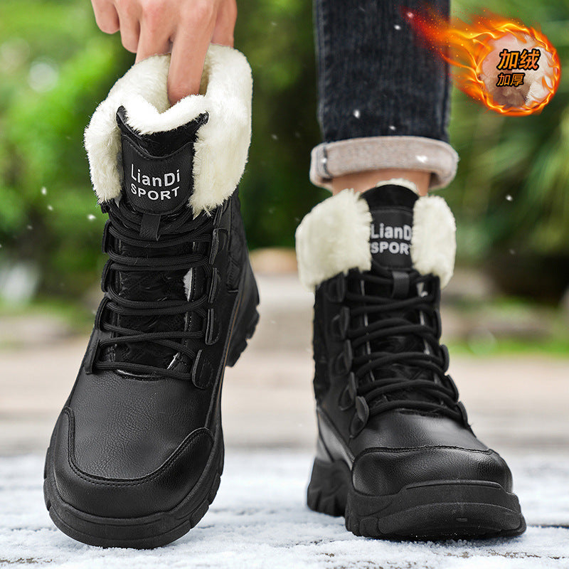 Bottes de style britannique à la mode pour hommes