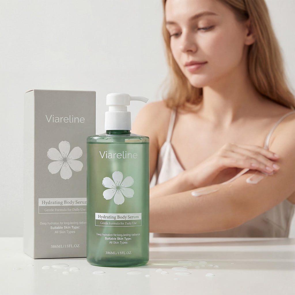 La peau de Viareline hydratant l'essence contient des ingrédients doux pour Nourrir la peau du corps
