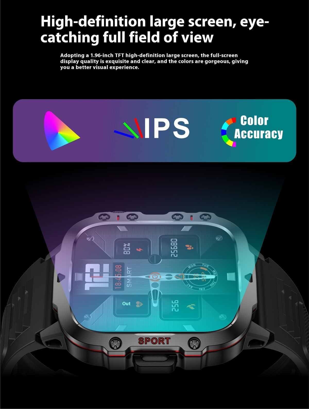 Montre d'appel Bluetooth sport en plein air