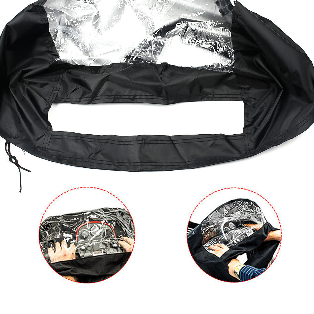 Panneau de contrôle Tiller à main Rain Cover Mobility Scooter Cover Imperméable