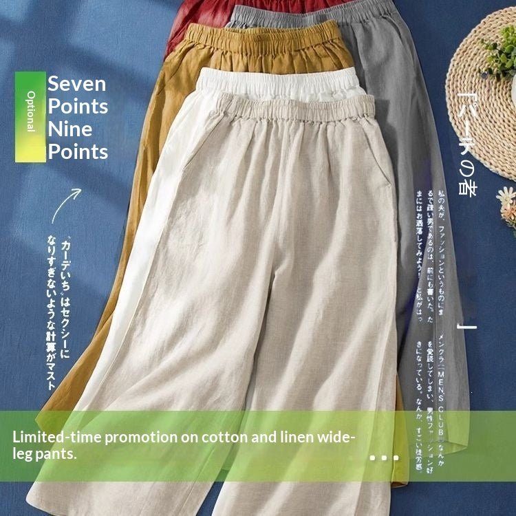 Pantalons à manches longues en coton liné à manches longues pour femmes