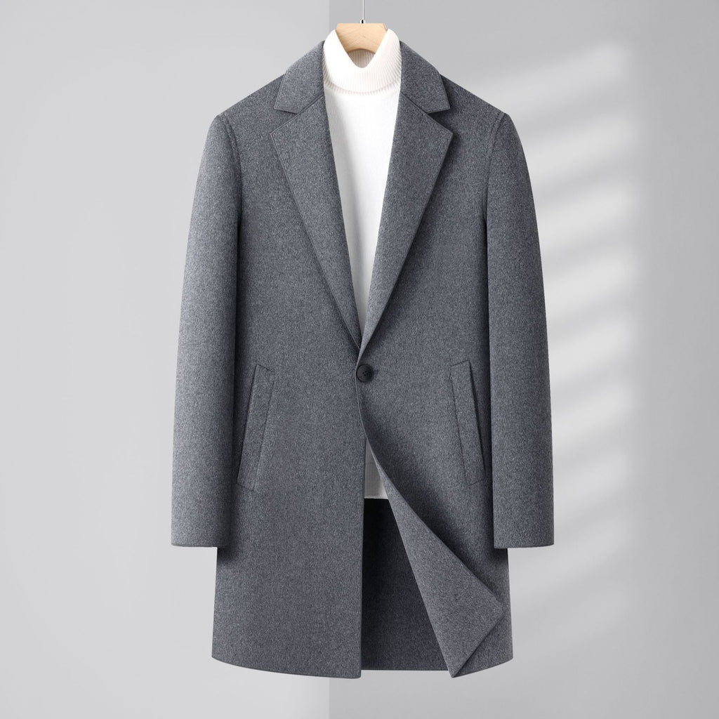 L'automne et l'hiver de la laine masculine à double face