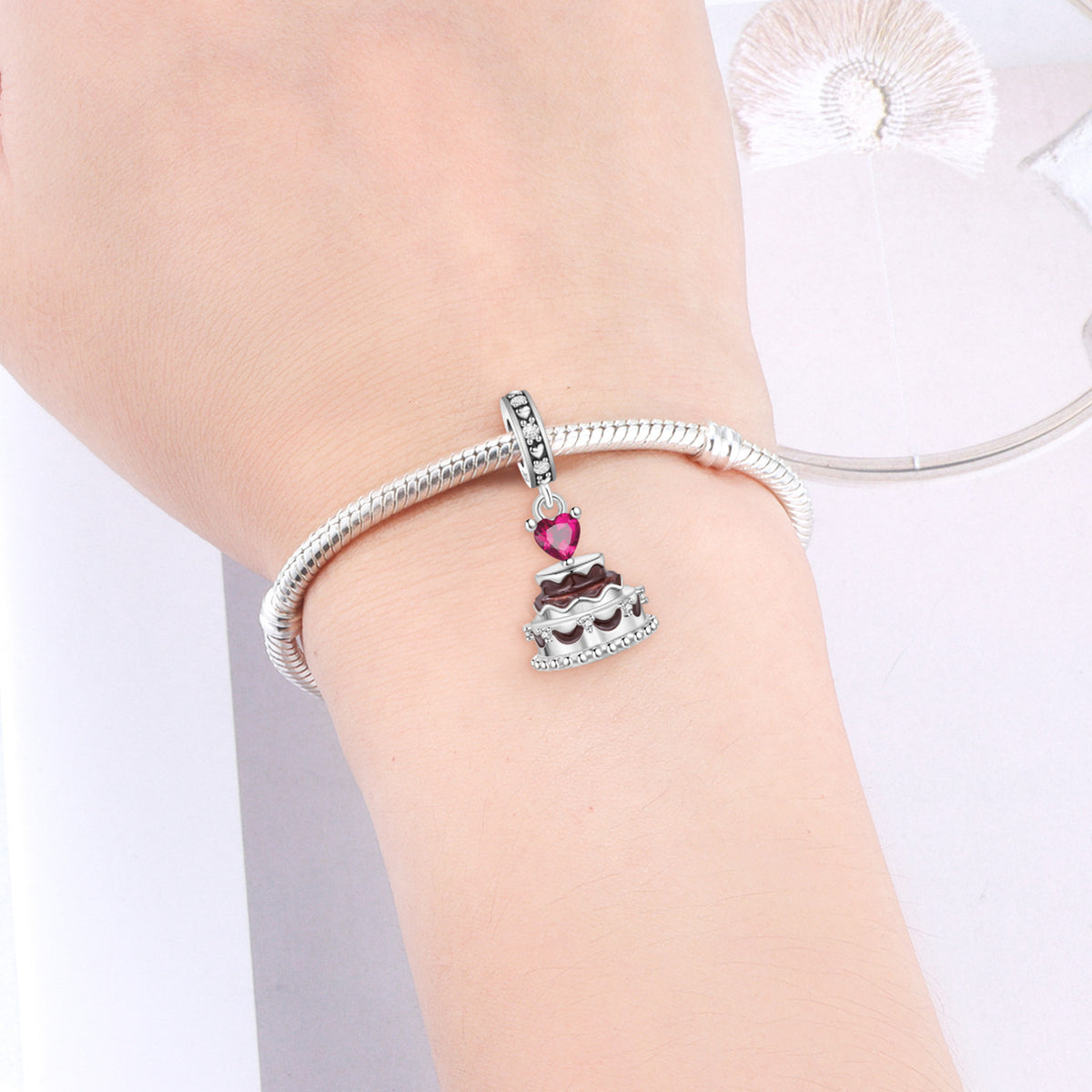 Dreamy Dessert série perles de cuivre pendentif bricolage bracelet Accessoires