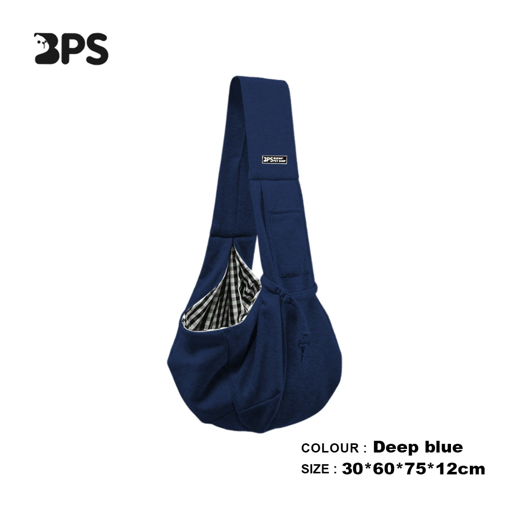 Confortable sac de chien en coton Pet Out Crossbody sac d'épaule Voyage extérieur Portable Chat Pupp