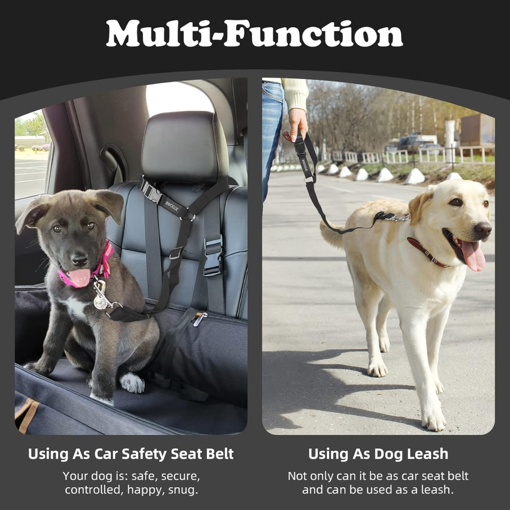 2 Pack ceinture de siège pour chien pour voiture