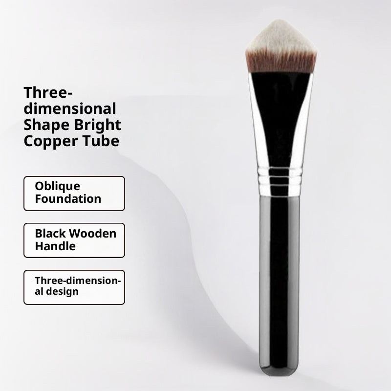 Simple 3D4D Pyramide Contour Powder Foundation Brush Makeup Artist