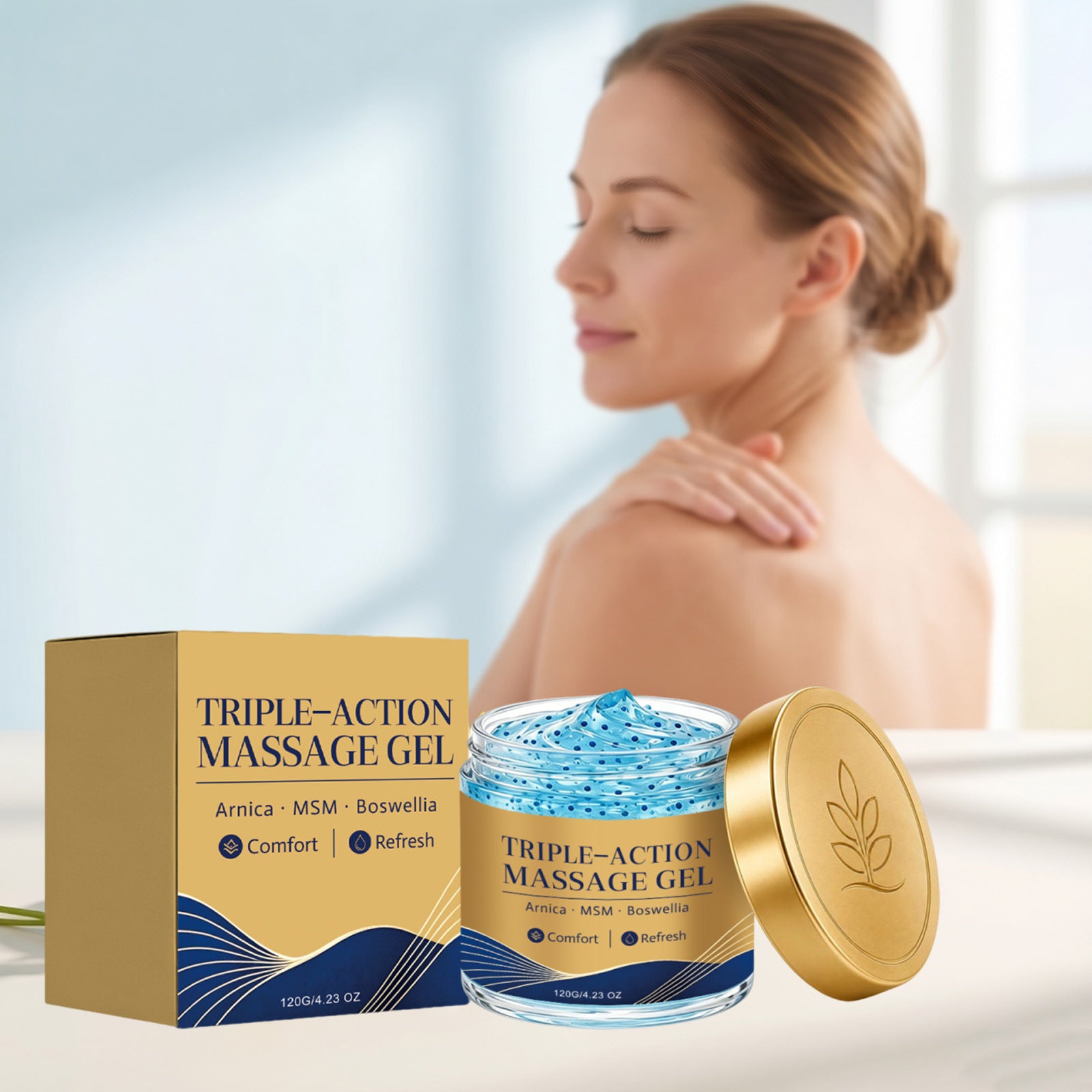 Gel doux pour le corps et les articulations