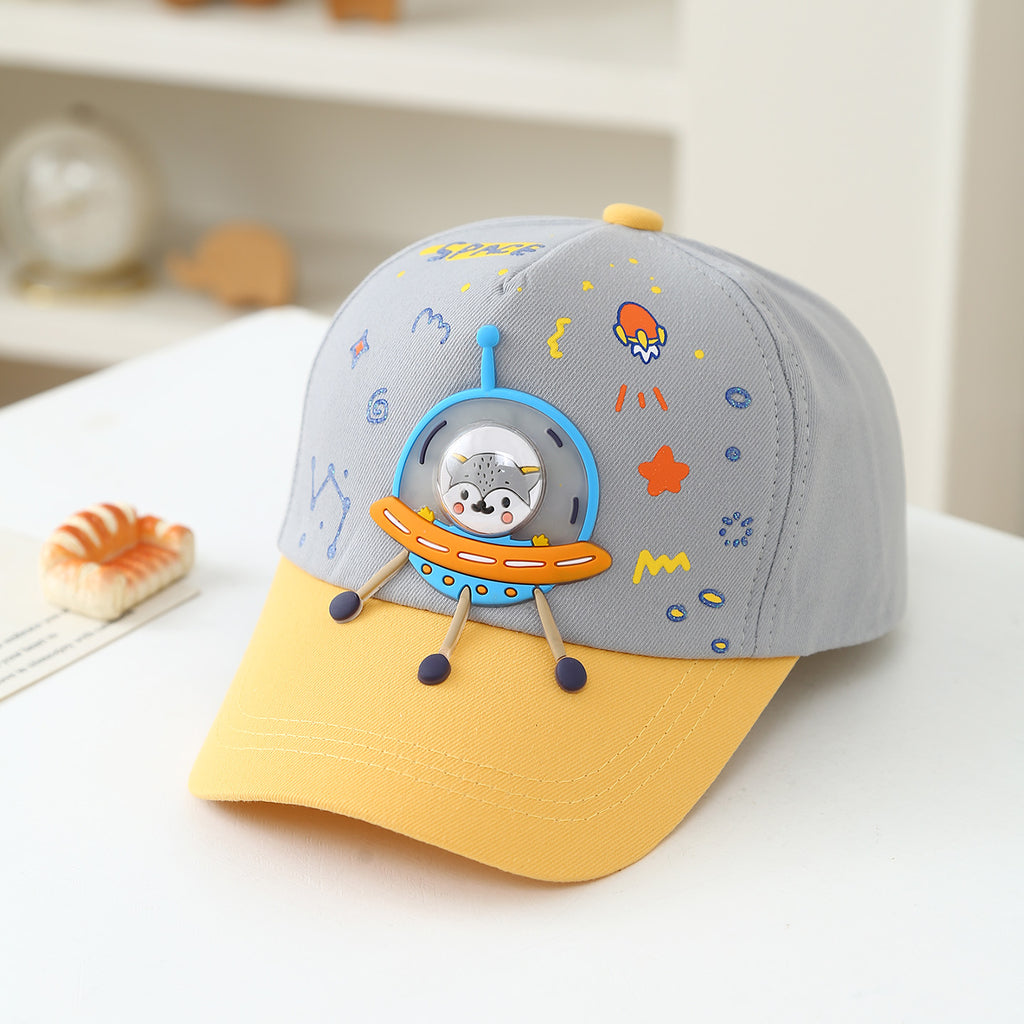 Casquette de baseball pour enfants d'été pour les garçons - Astronaute d'espace cartoon mignon Baseball pour enfants