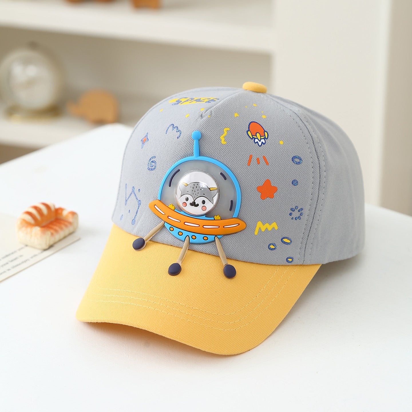 Casquette de baseball pour enfants d'été pour les garçons - Astronaute d'espace cartoon mignon Baseball pour enfants