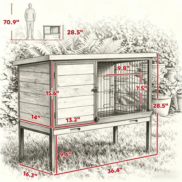 Small zoo enclosure