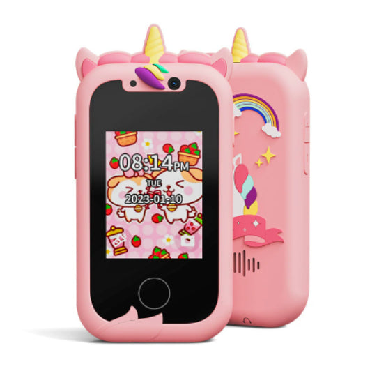 Early Childhood Education Video Game Mini Bear Handheld Touch Mobile Phone Camera