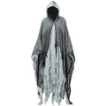 Halloween Witch Cloak Crâne modèle vêtements Costume de mort Props