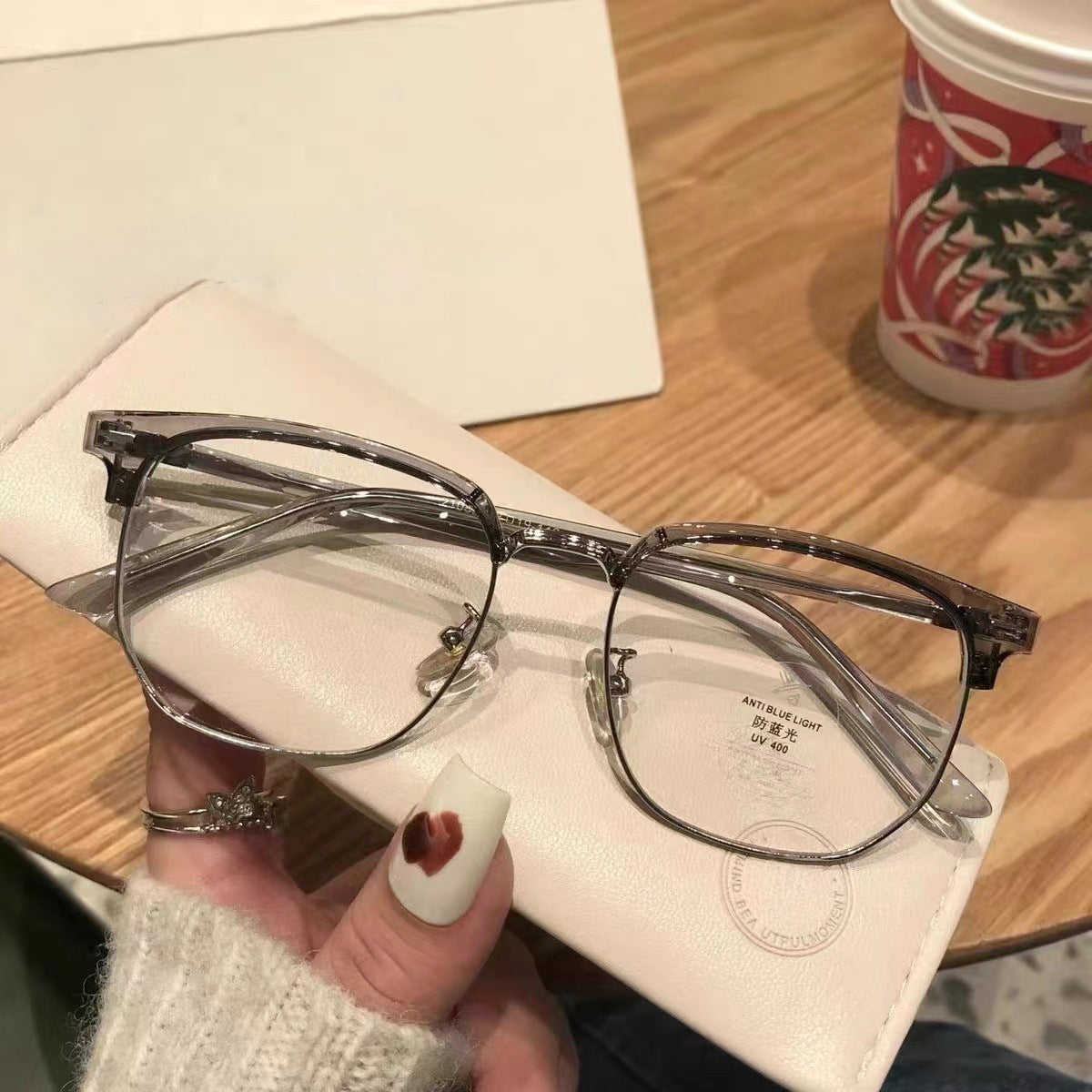 Lunettes semi-cadres pour hommes
