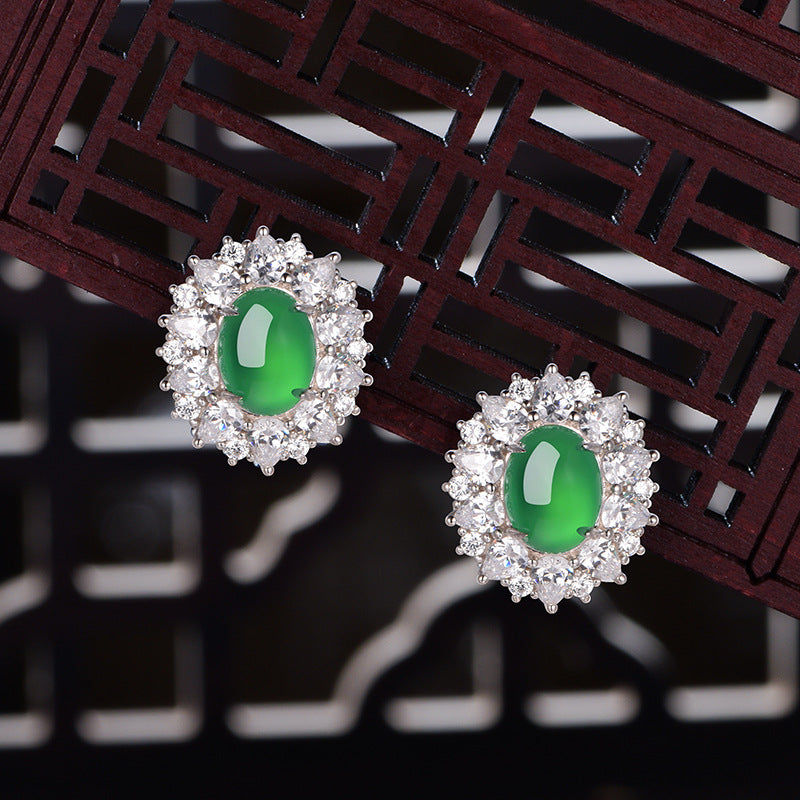 S925 Boucles d'oreilles en acier inoxydable