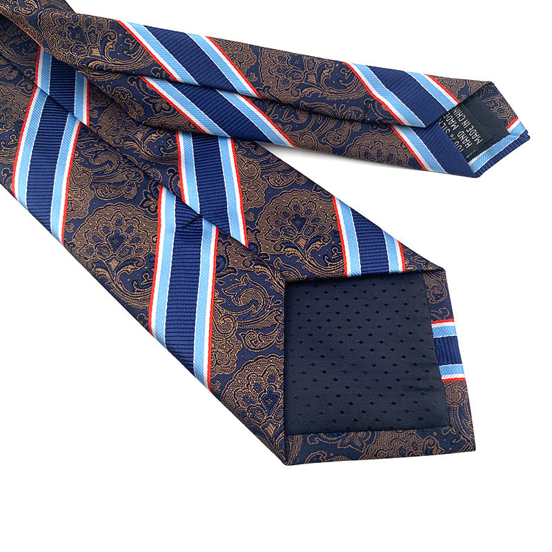 British Gentleman style rayé Mens Tie pour les costumes et Streetwear Coordination