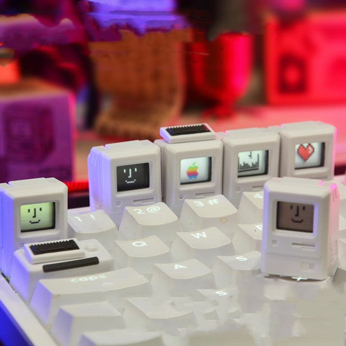 Macintosh Retro Styling Personality Transparent Keycap