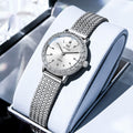Vintage Fashion Square Quartz Montre avec Strass