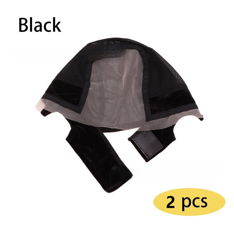 Bande de cheveux élastique de la dentelle bande de velours Mesh Cap