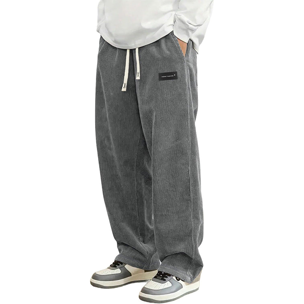 Commerce extérieur Pantalons occasionnels Pantalons masculins à jogging solitaire Pantalons sport Sweatpants tendance Versatile Lon