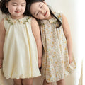 Filles Brodé Lapel Bud Jupe