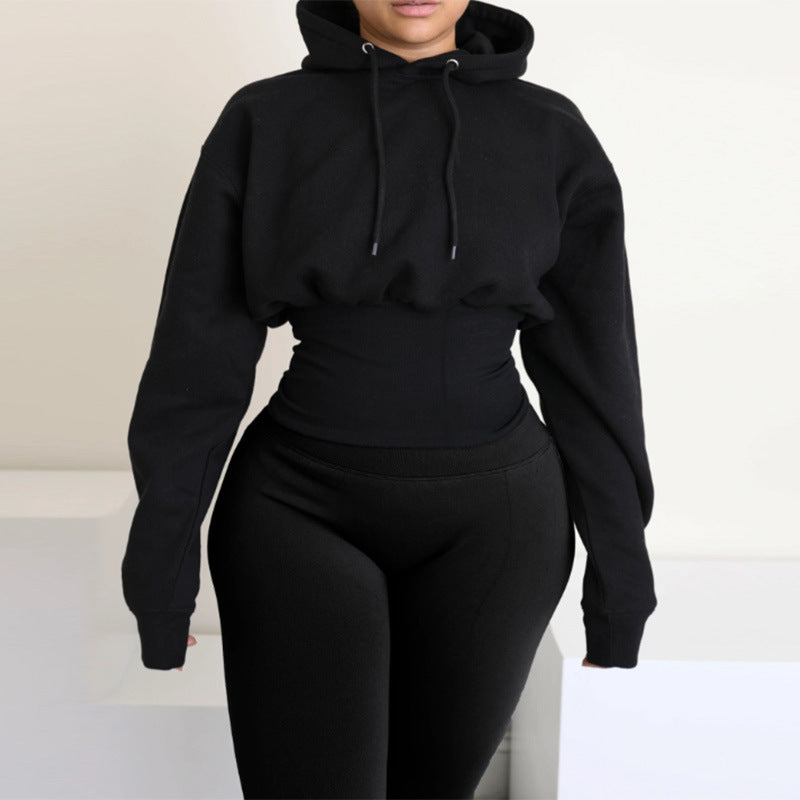 Sweatshirt à capuche rétro Top