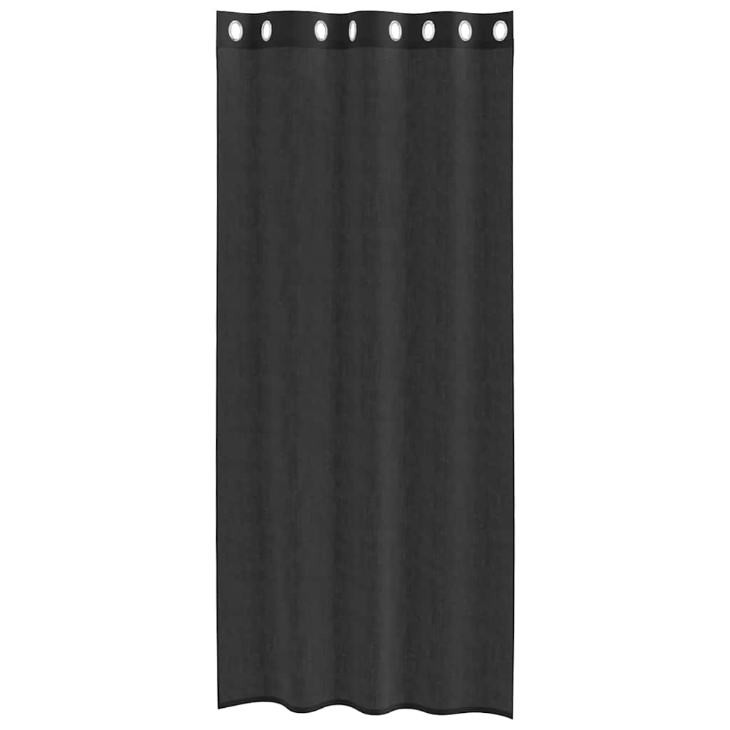 Rideaux voilés avec oeillets