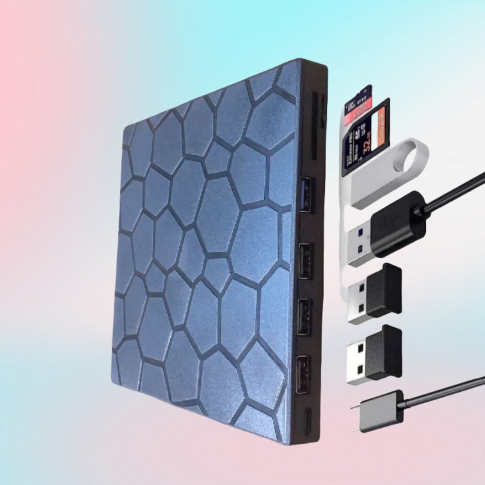 Rédacteur de CD externe multifonctionnel