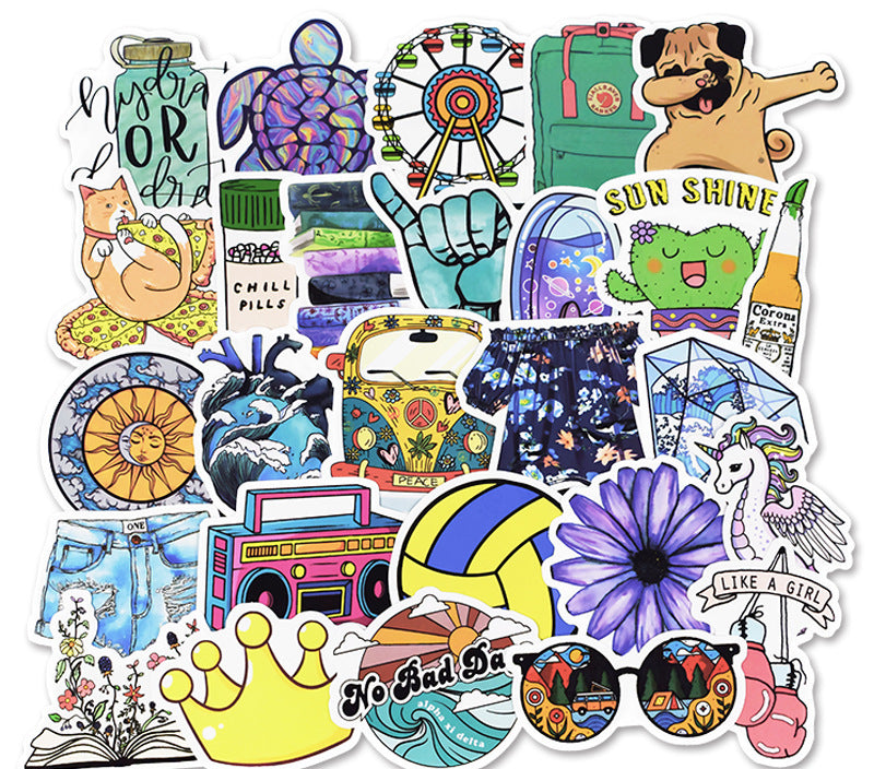 Stickers Ne pas répéter la personnalité de voiture Skateboard Bagage