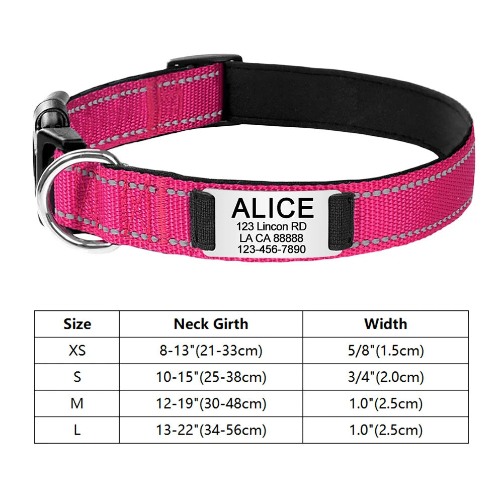 Accessoires de collier pour chien sculpté réglable