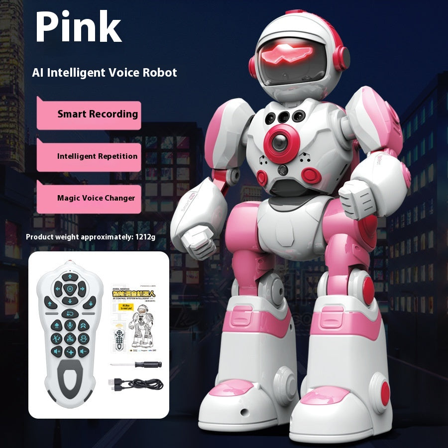 Modèle robot interactif de programmation de grande portée de télécommande intelligente pour enfants