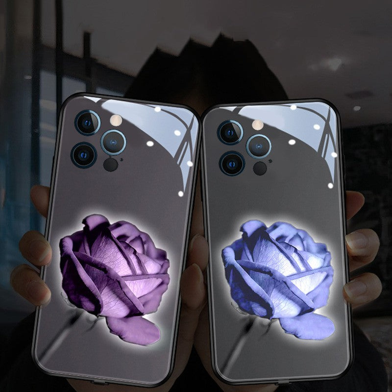 Étui de téléphone imprimé Rose Blossom