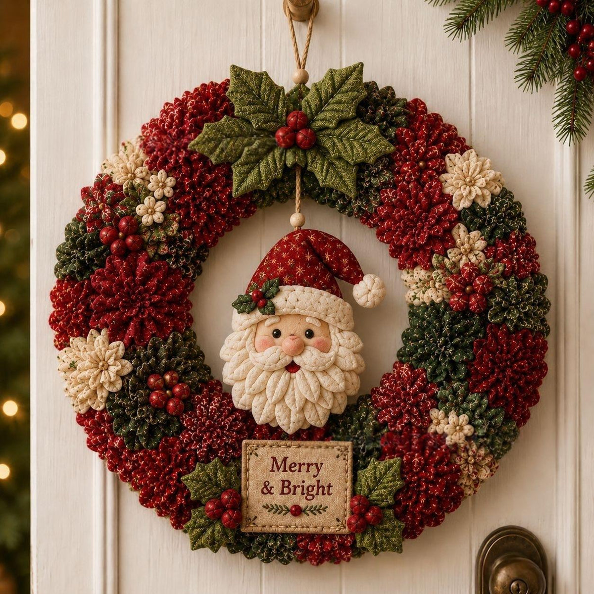 Kit de bricolage en tissu de Noël