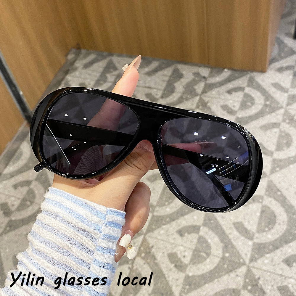 Lunettes de soleil Aviateur grand cadre rétro