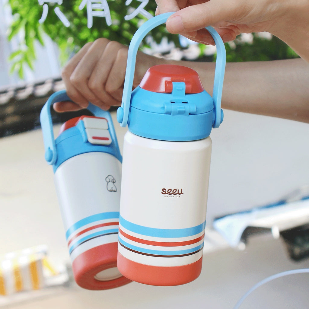 Coupe de voyage portatif en acier inoxydable