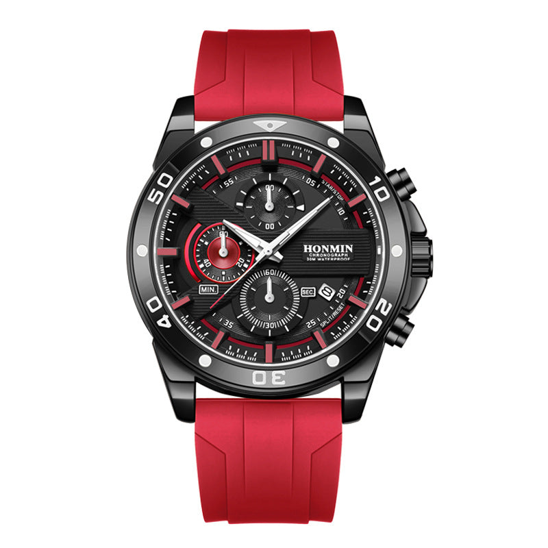 Montre Quartz Sportive Casual Homme Multifonction