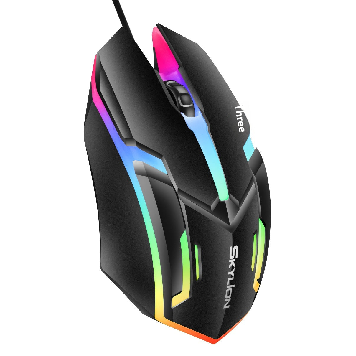 Wired Luminous Mouse Office Accueil Jeux Ordinateurs de bureau USB et Ordinateur portable Universal PlayerUn