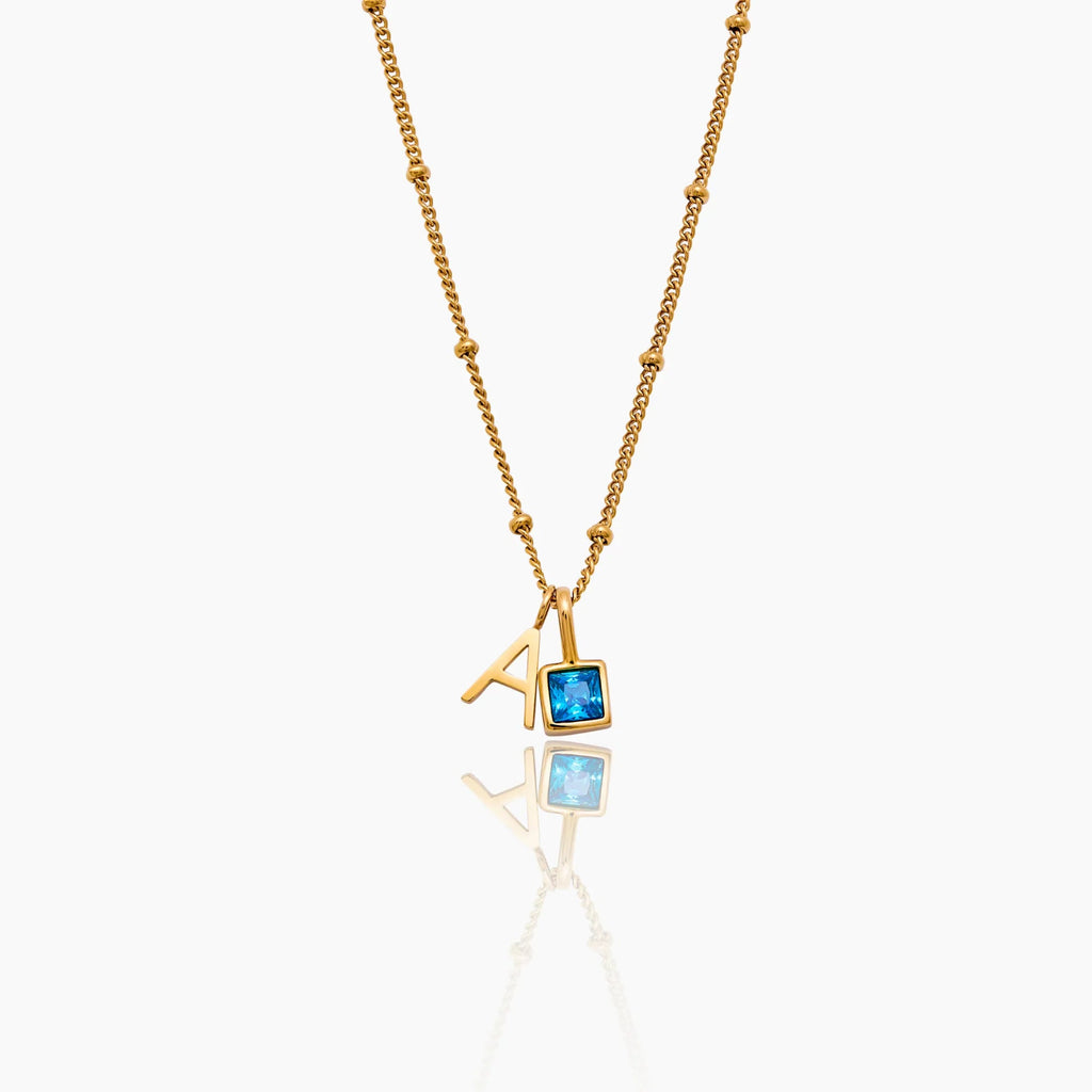 Chaîne de perles en acier inoxydable Collier personnalisable