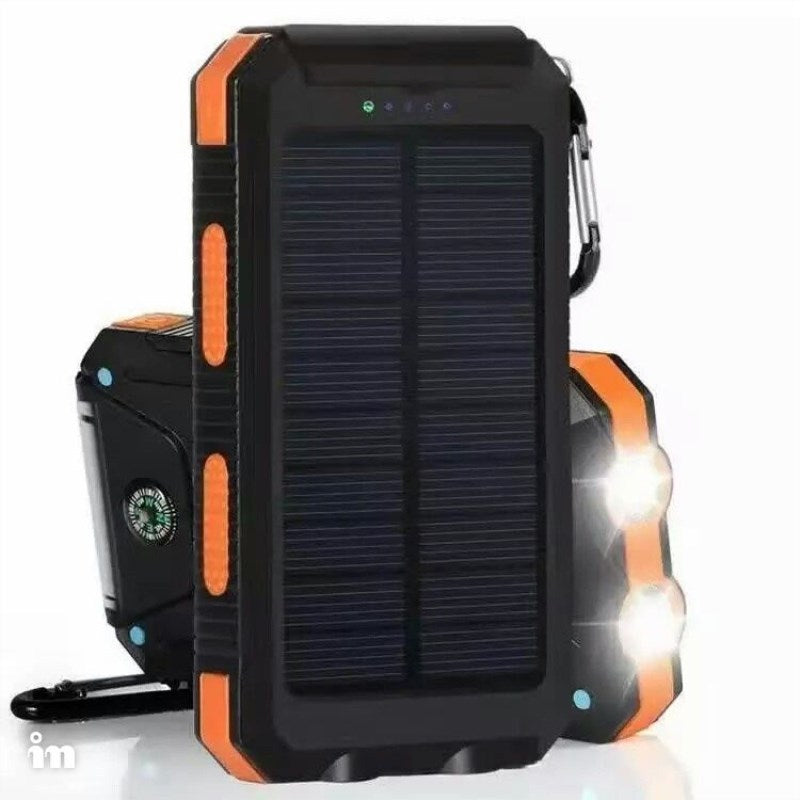 Banque d'énergie solaire Compas portable d'extérieur Mobile