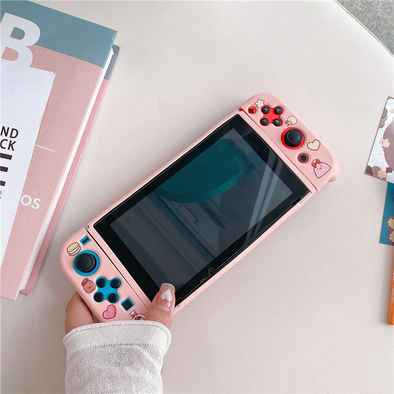 Coin cartoon Creature Nintendo Shell Split Jeu Console Tpu Protection Soft Cover