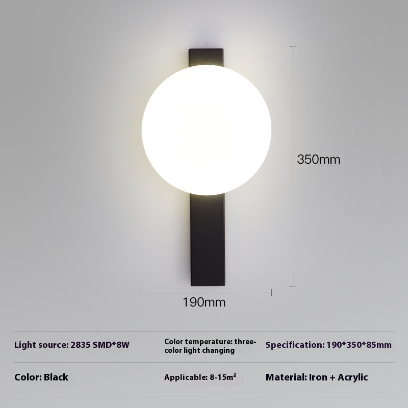 Lampe murale minimaliste moderne