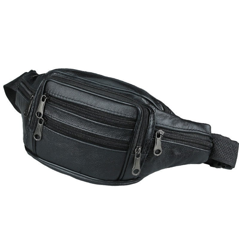 Véritable sac en cuir pour homme