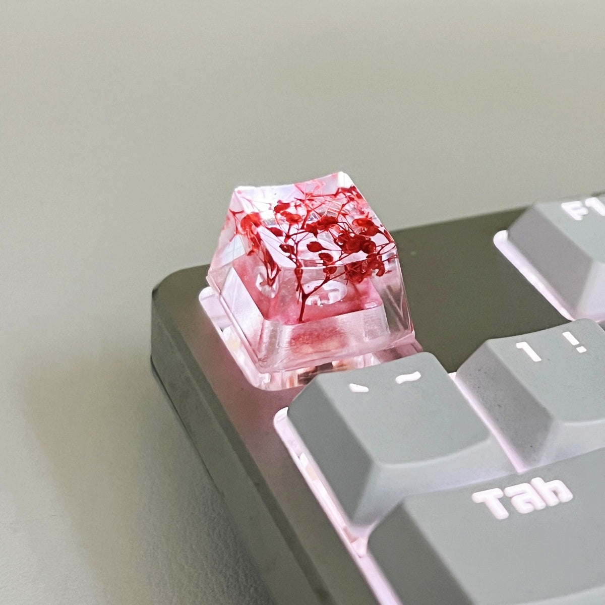 Résine Haute Transparence Starry Sky Keycap