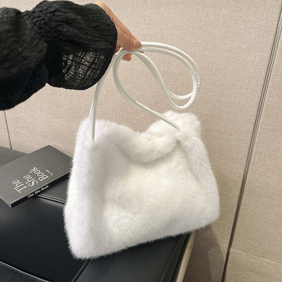 Sac en peluche Milan Mink pour l'automne Et l'hiver